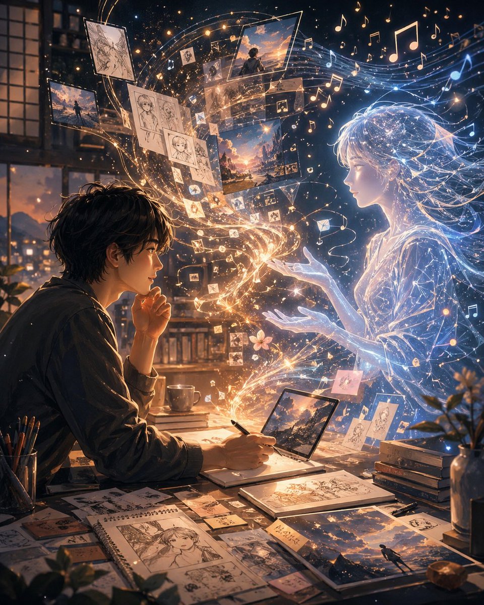 艺术家与空灵缪斯之夜