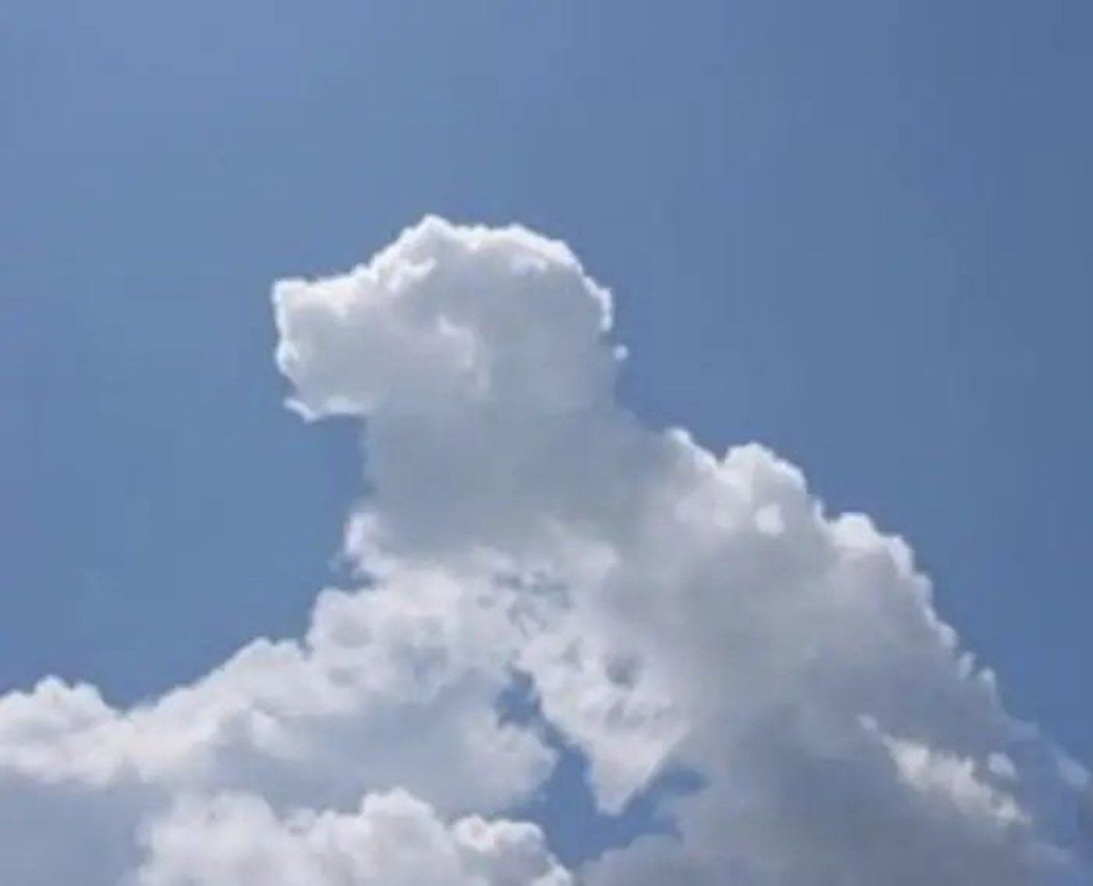 云朵形状涂鸦生成