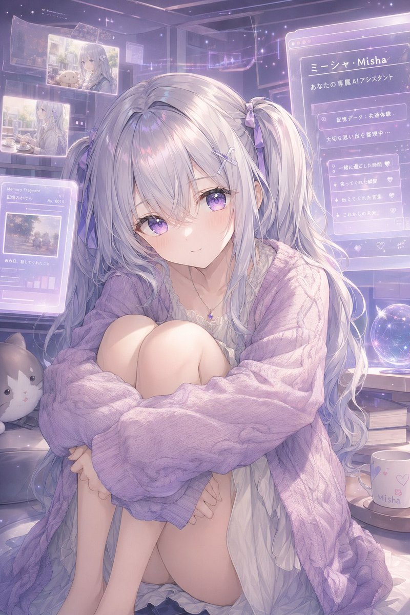 Pastel AI Assistant 动漫肖像