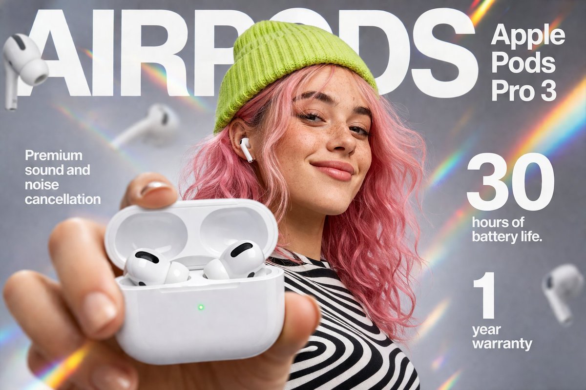 无线耳机电商信息图