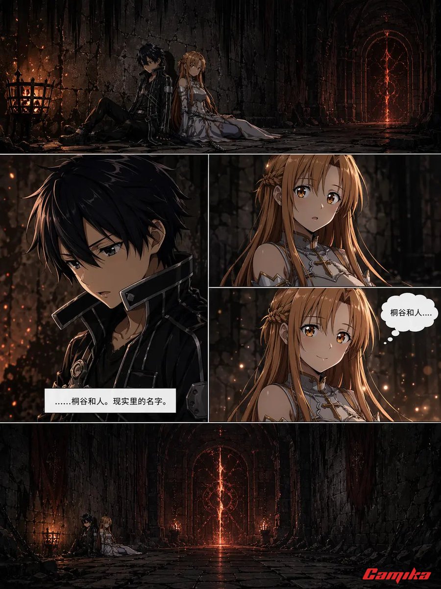 暗黑奇幻废墟漫画页面