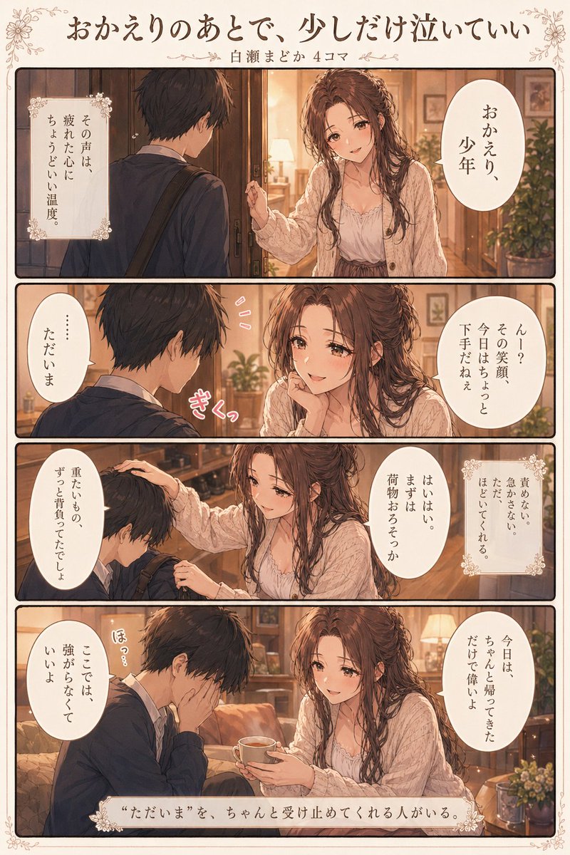 温馨归家动漫海报