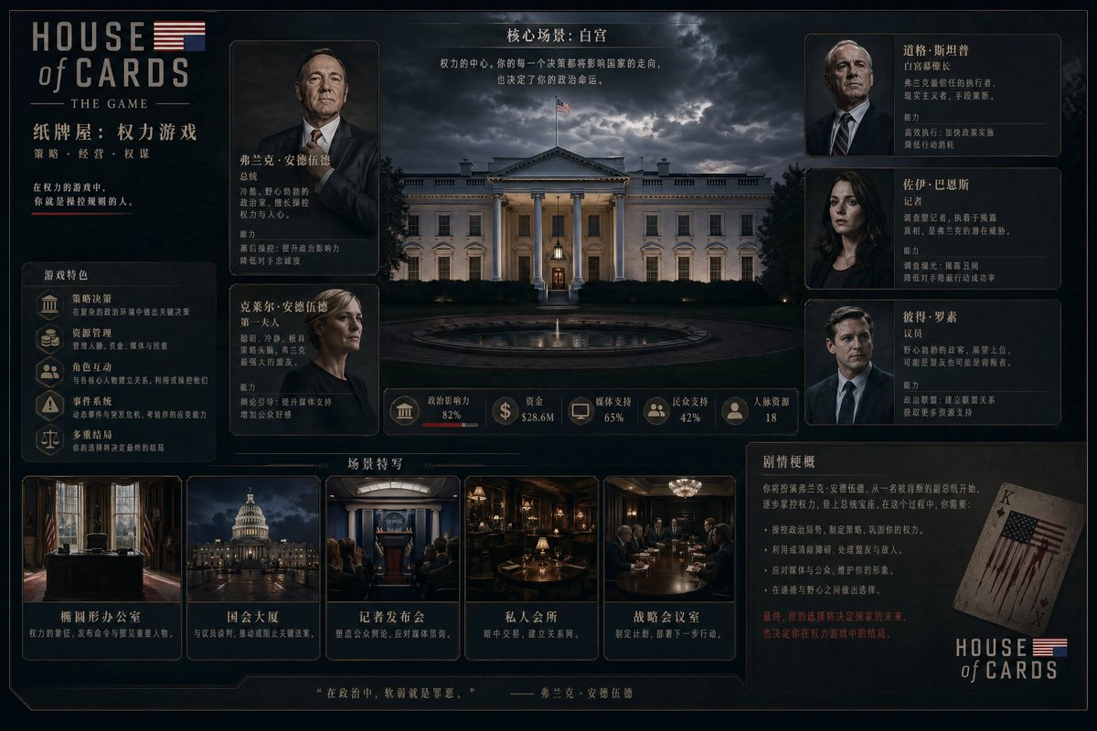 电子游戏管理 UI 概念设计