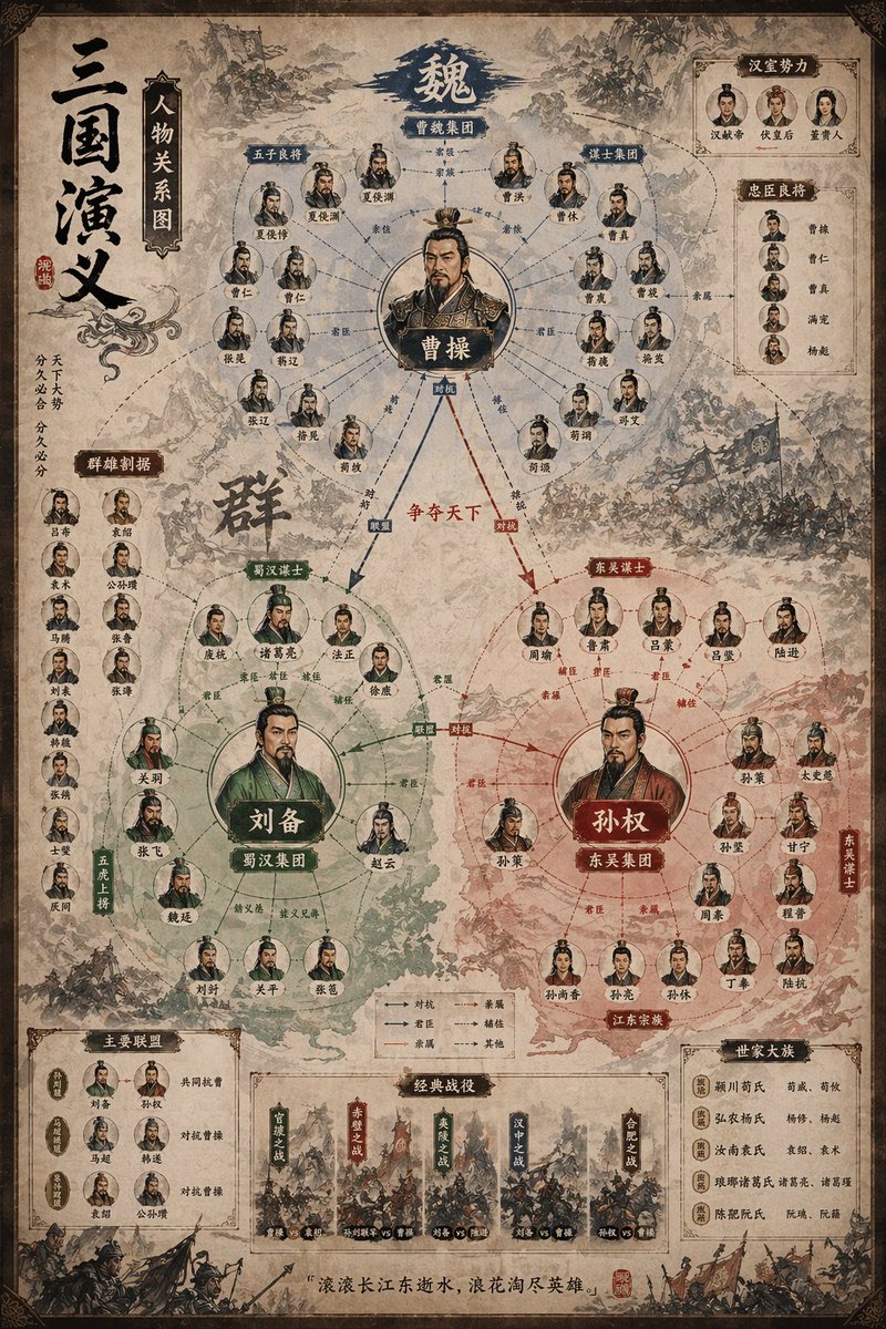 《水浒传》108 将人物关系图