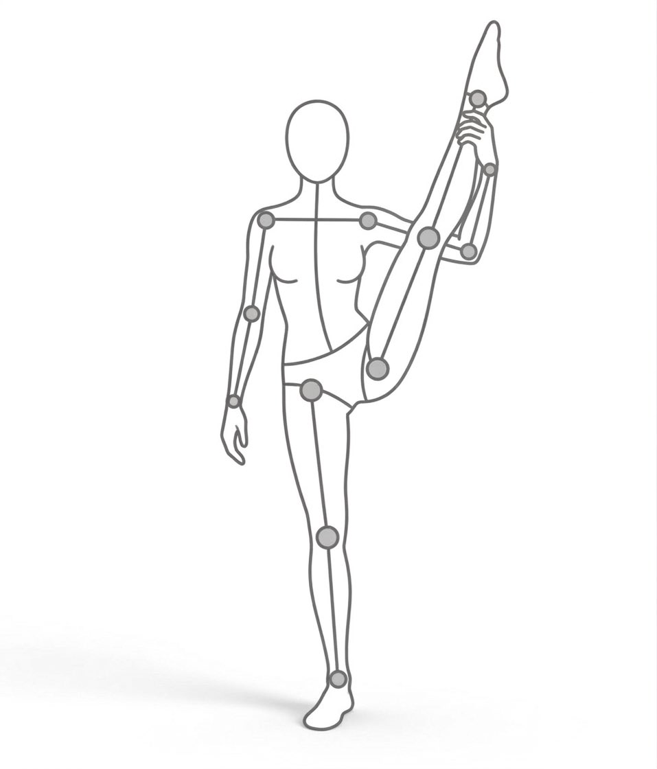 瑜伽服动漫插画