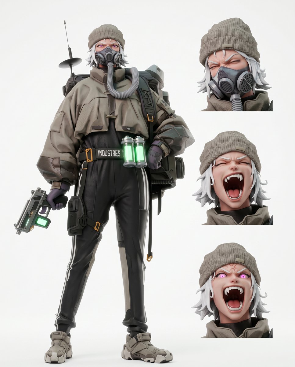 未来感战术角色设定集