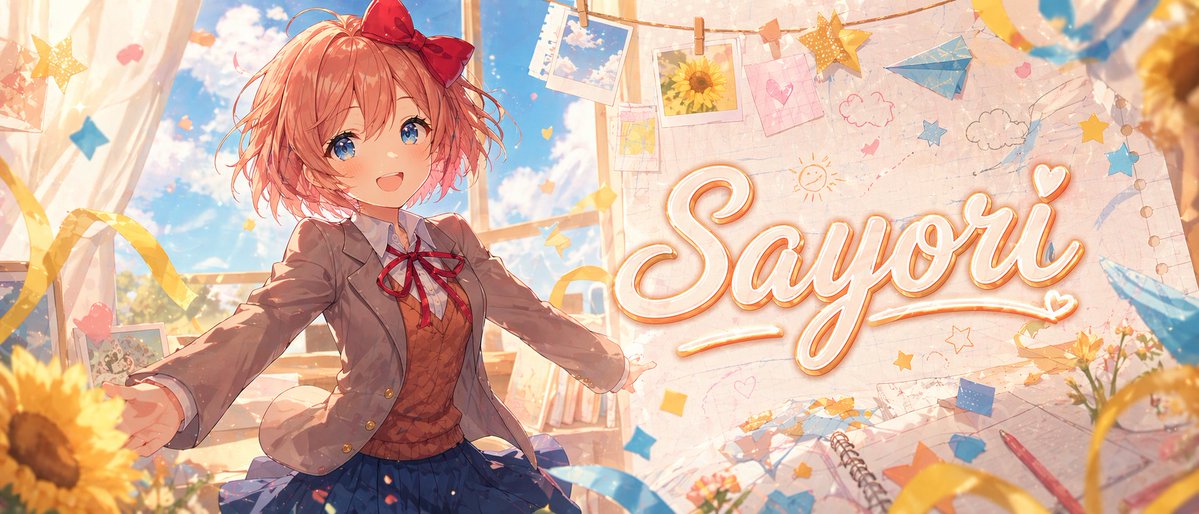 梦幻动漫风 Sayori 横幅