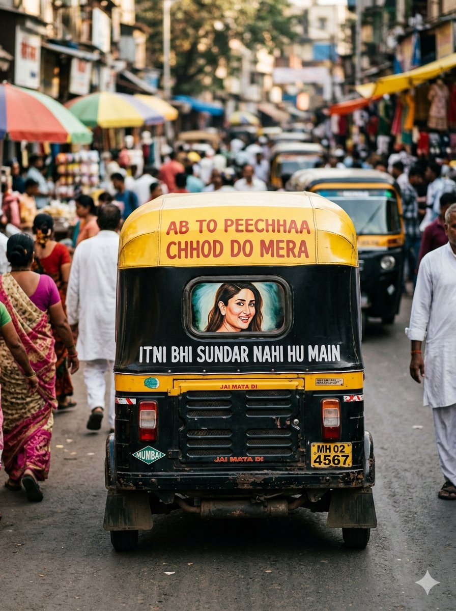 印度机动三轮车街头摄影