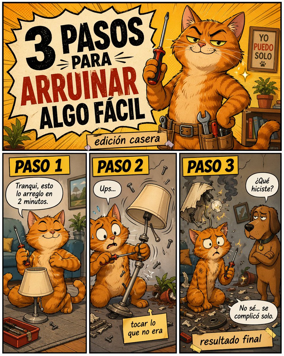 趣味 DIY 灾难猫咪漫画