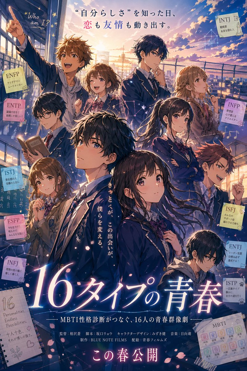 动漫电影海报生成器