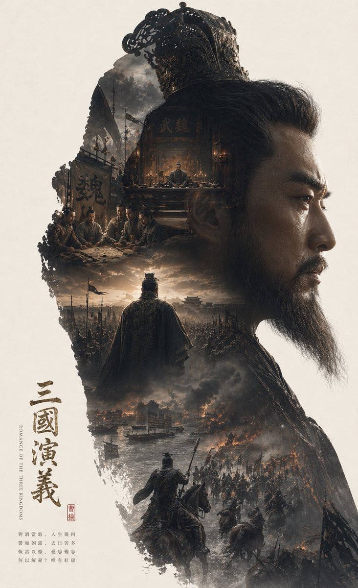 史诗叙事剪影电影海报