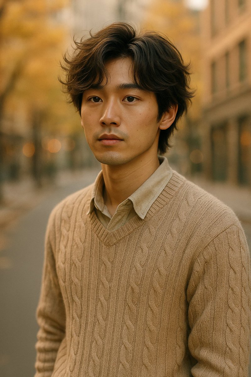 天桥上的都市男装肖像