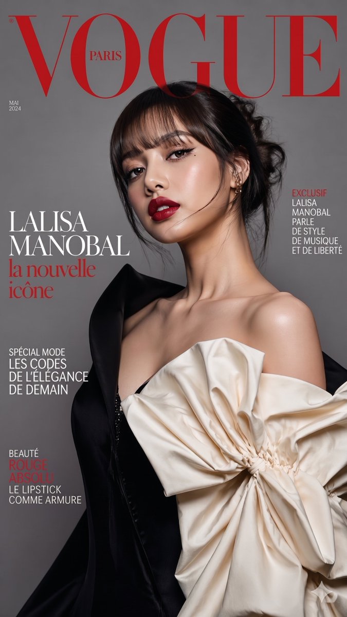 VOGUE Paris 高定封面