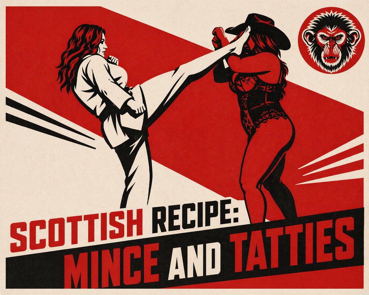 复古红色宣传风格格斗海报