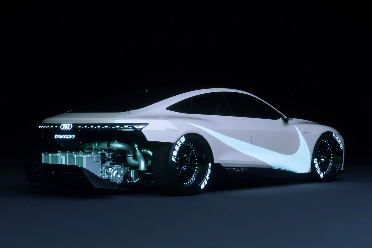 未来感 Audi Tron 概念轿跑