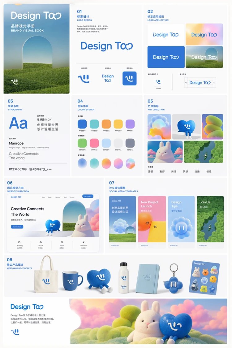 未来感品牌视觉手册