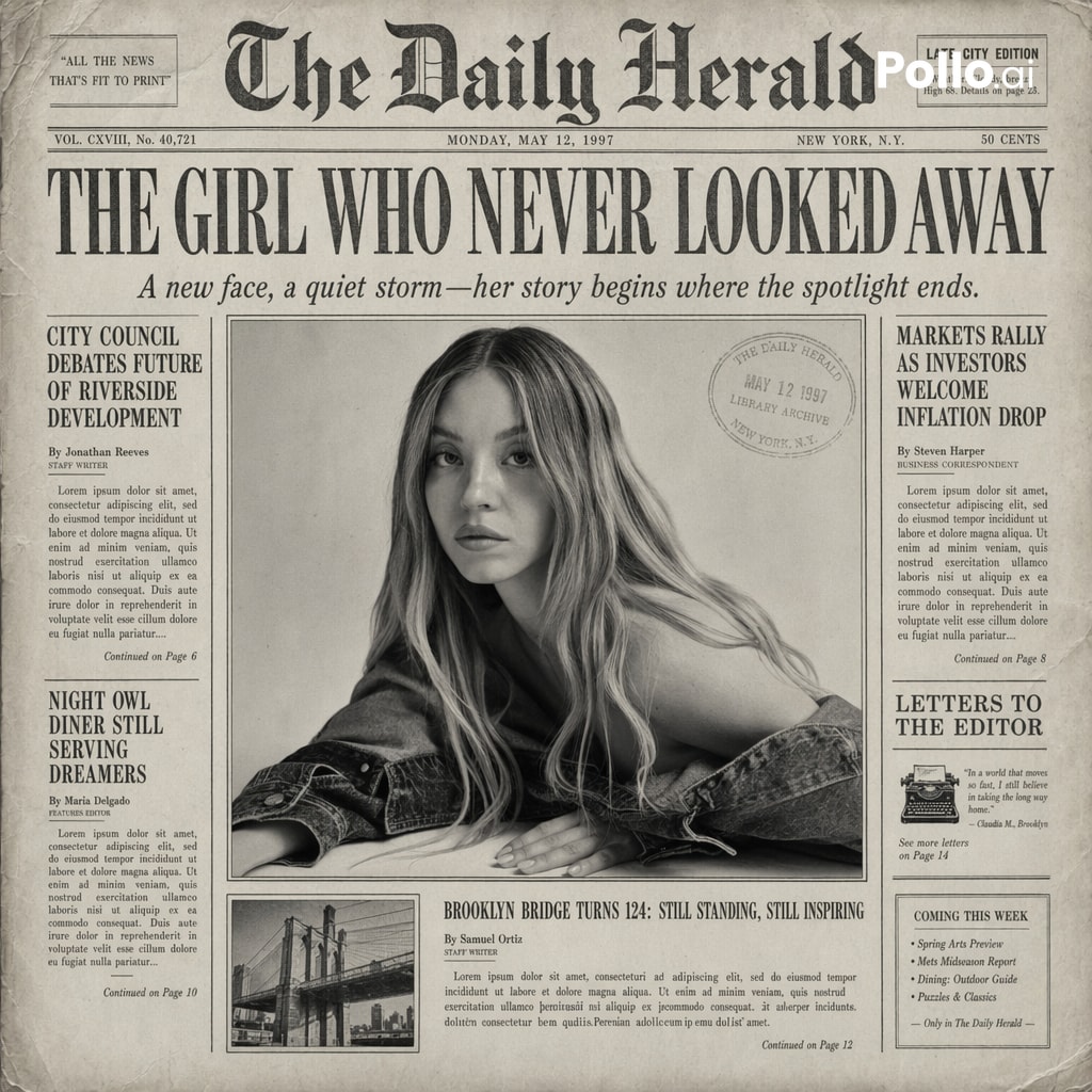 复古报纸头版生成器