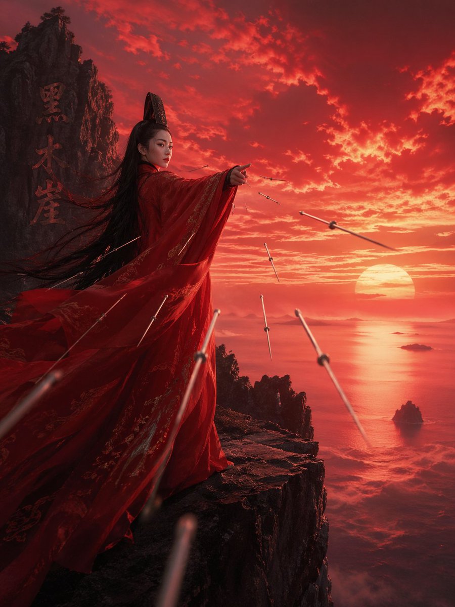 武侠电影角色海报