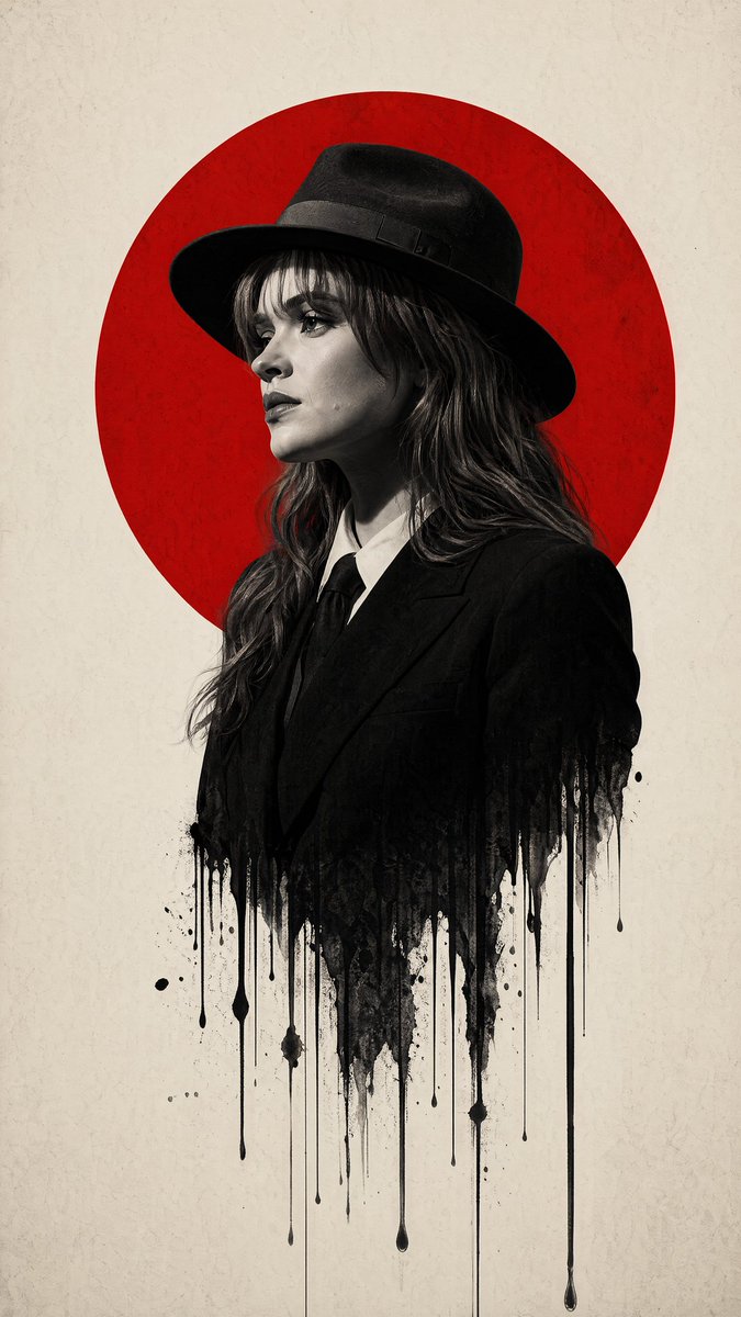 极简主义黑色电影海报