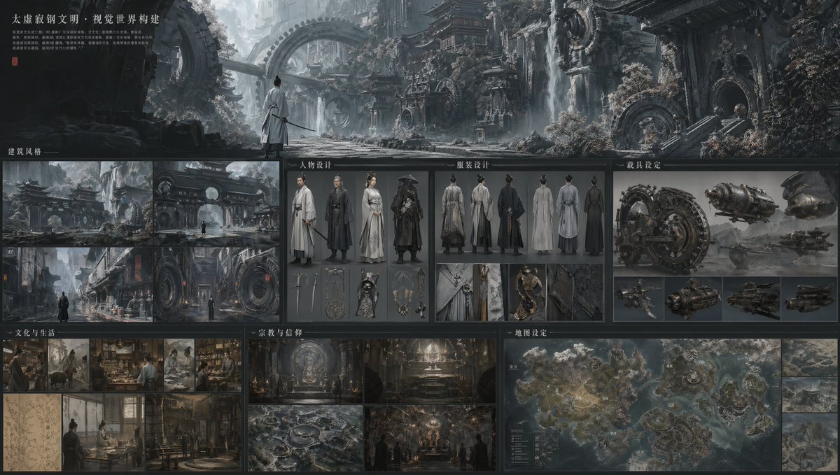 基于参考图的电影级世界观扩展