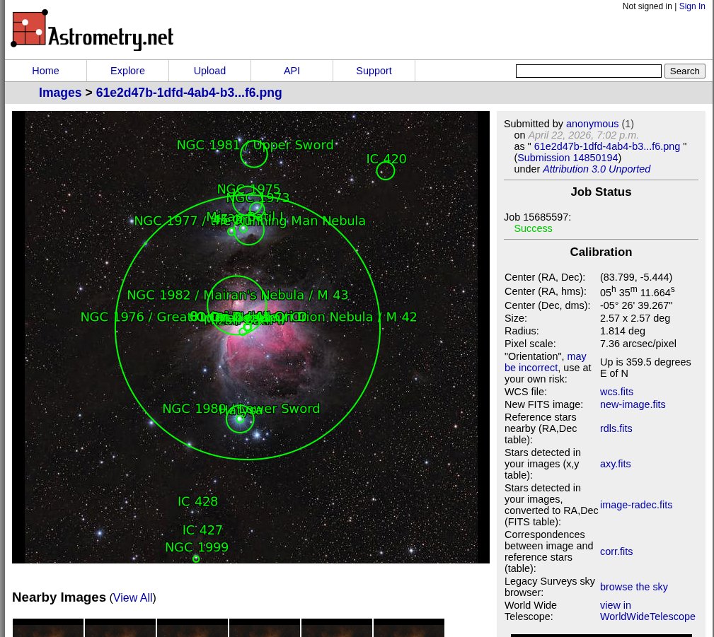 天文级猎户座星云生成