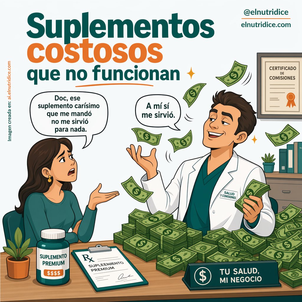 讽刺昂贵补剂的漫画