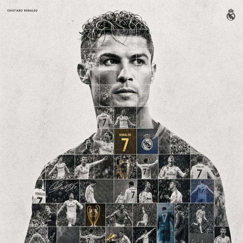 双重曝光运动图形