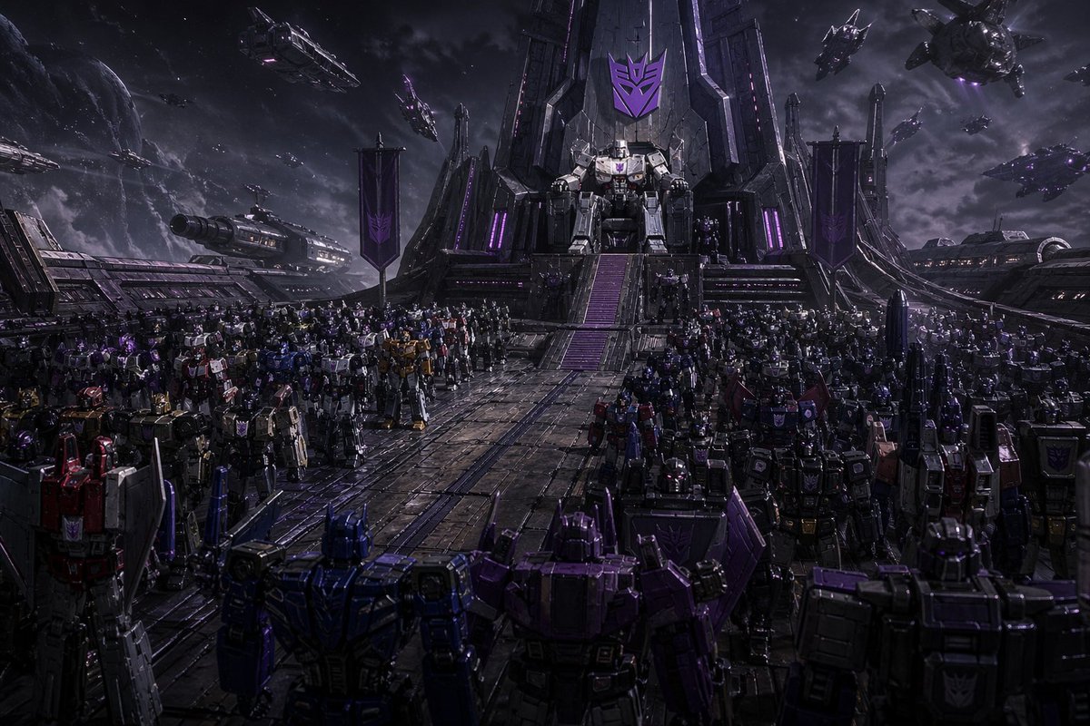 变形金刚太空场景提示词