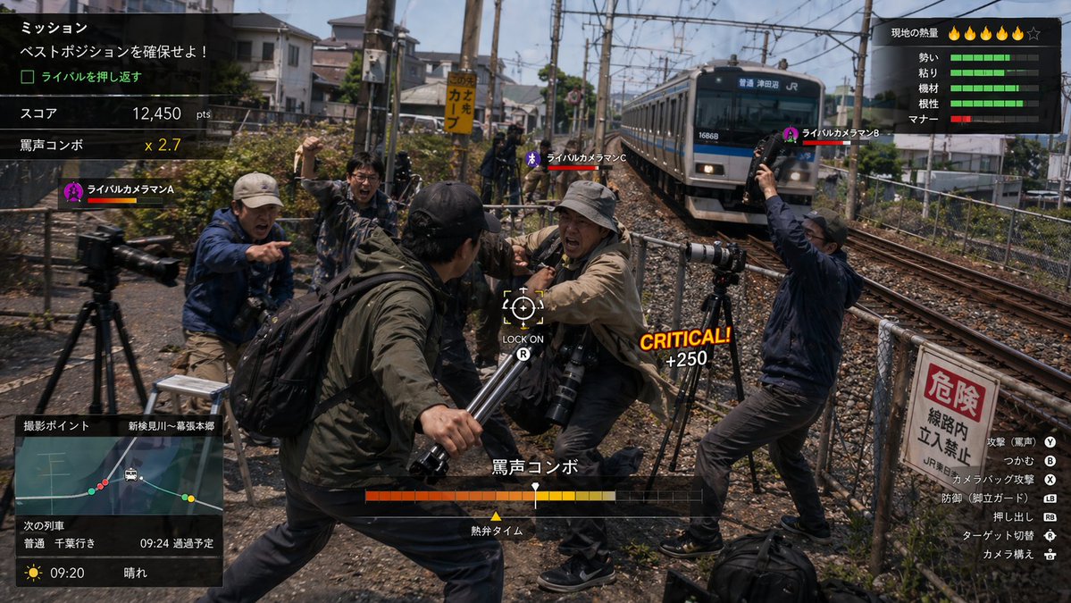 火车摄影游戏模拟