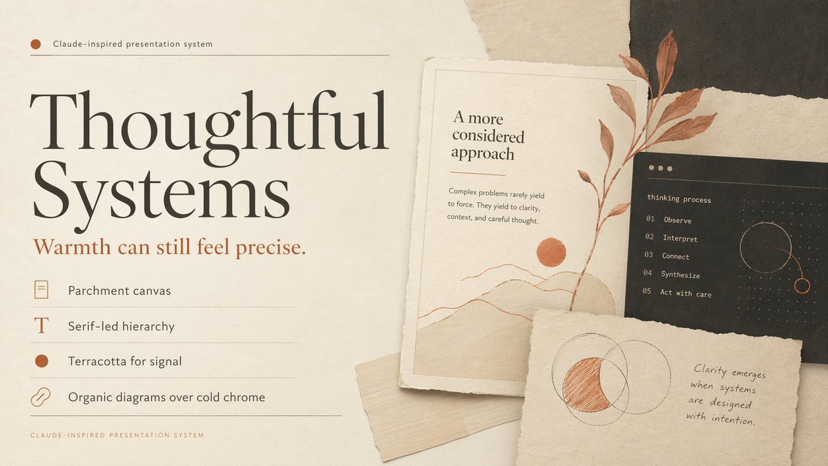 Thoughtful Systems 演示封面