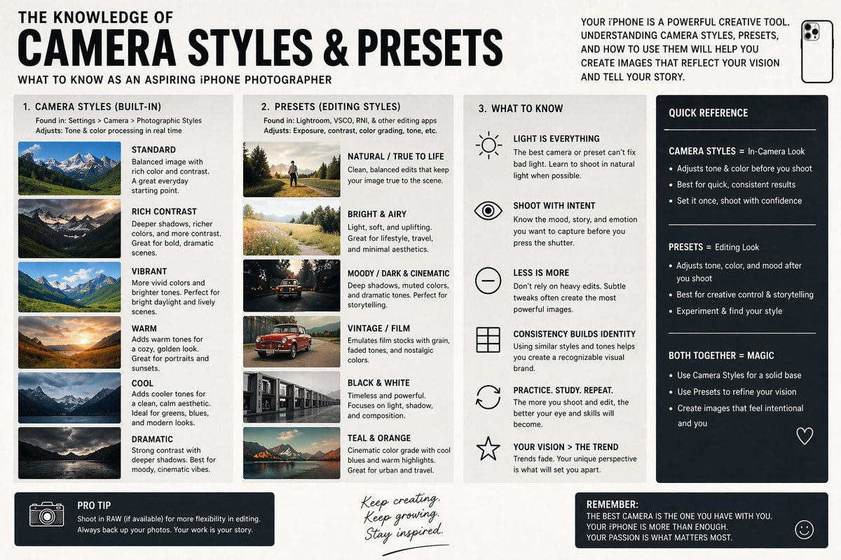 电影风格教学图示