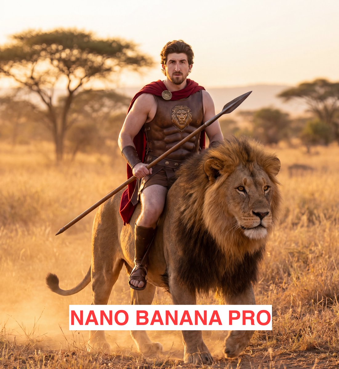 骑狮的希腊神祇