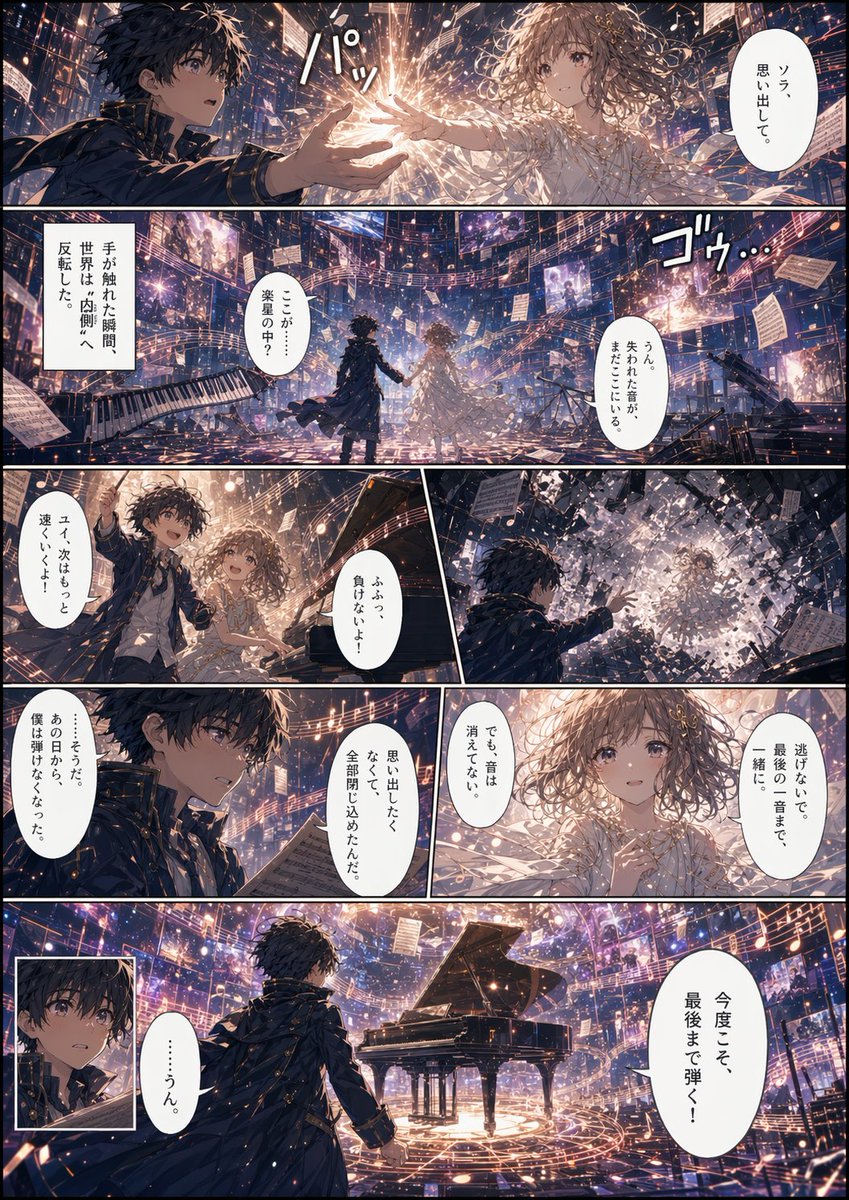 记忆档案漫画页面