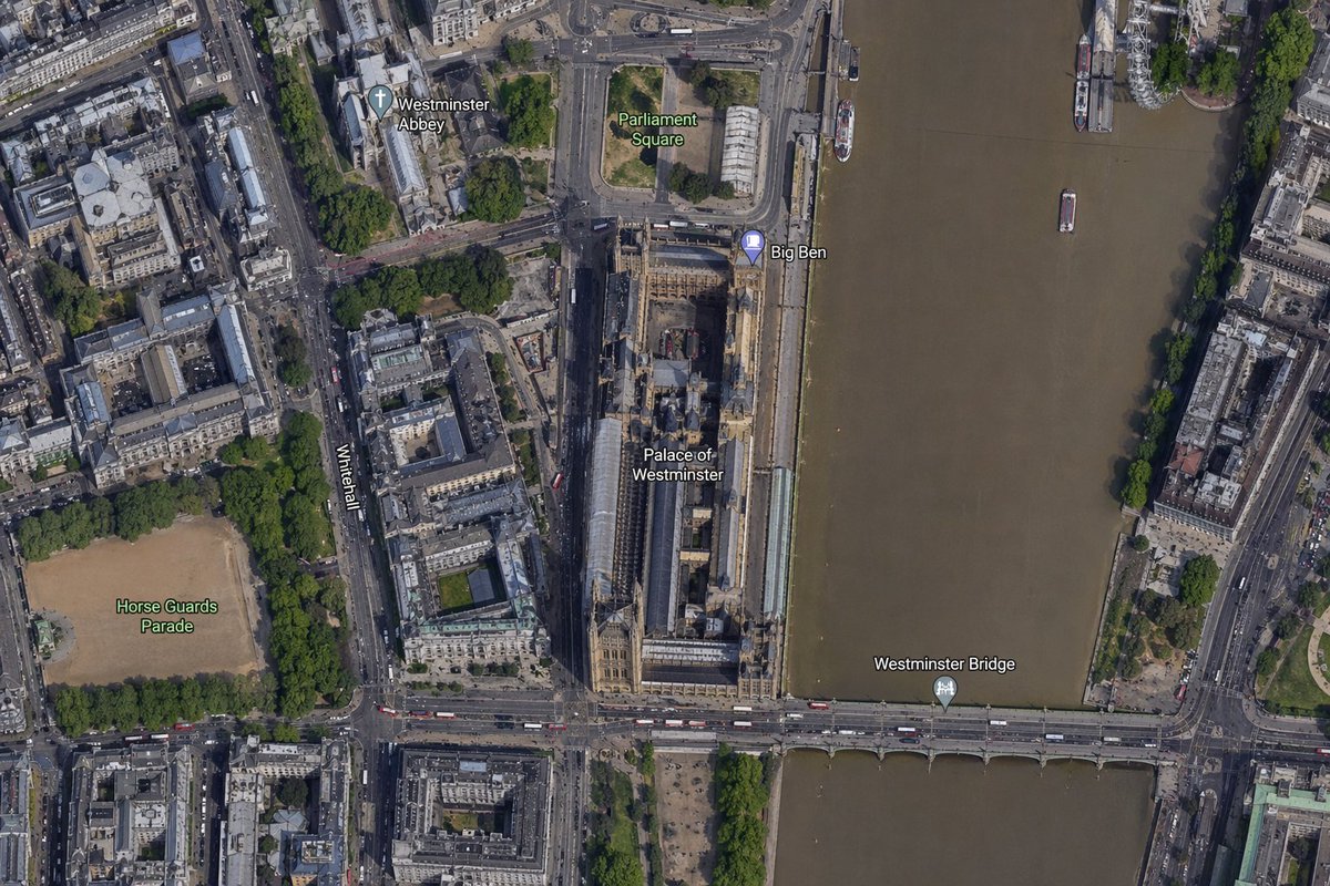 大本钟区域卫星地图