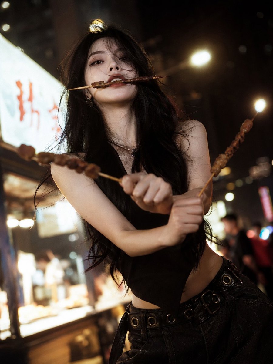 高级时装风格动漫致敬肖像