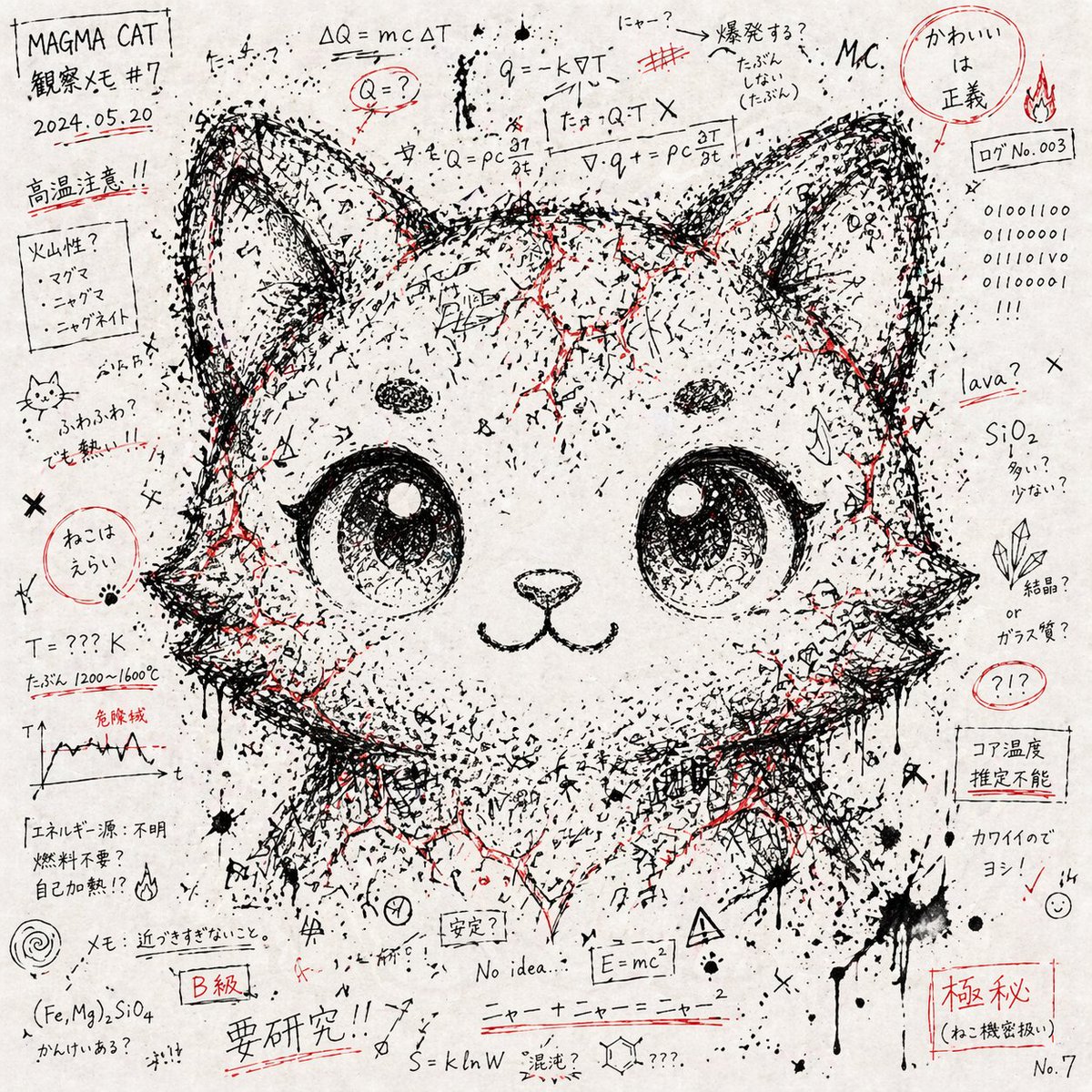 抽象混乱风格角色艺术