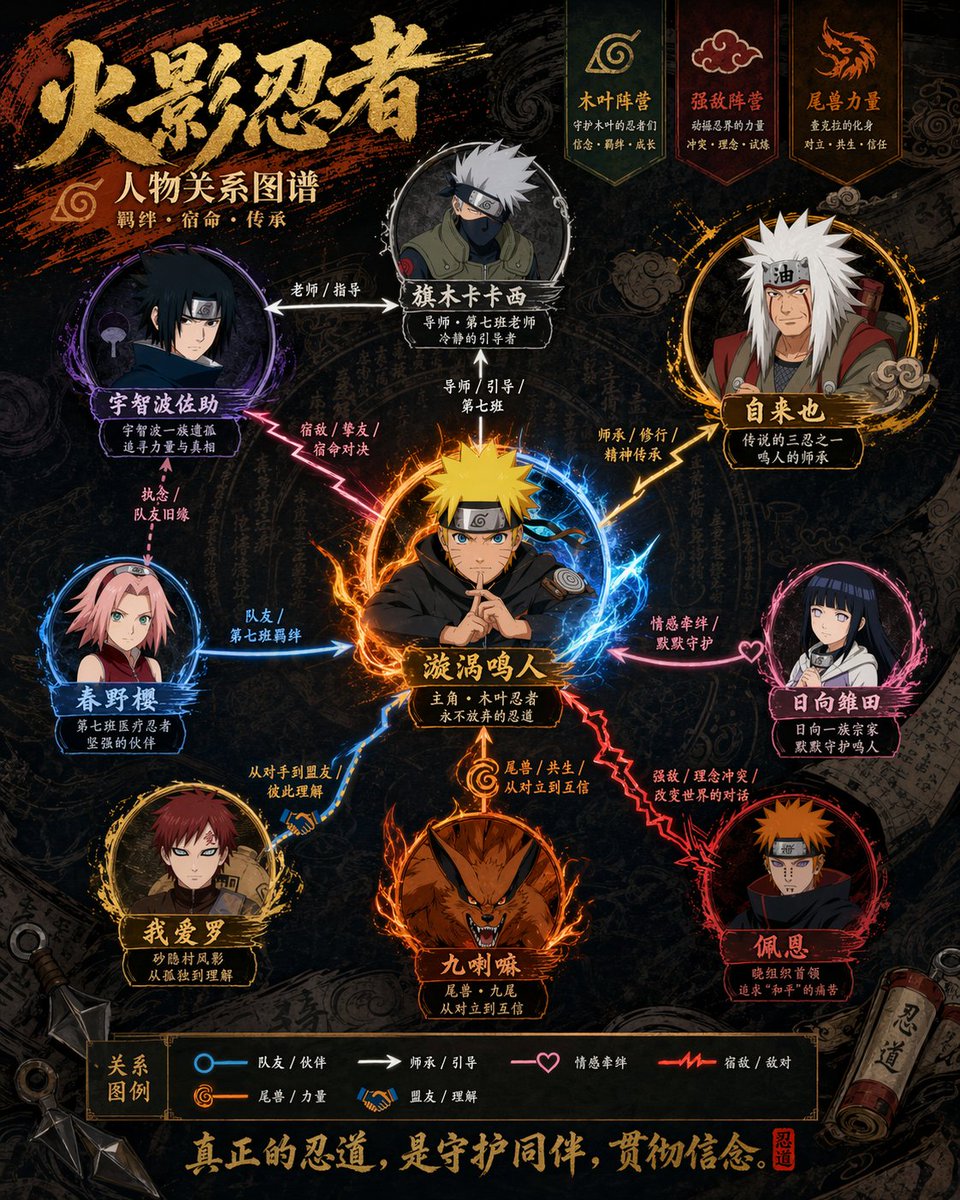 Character Relationship Diagram Poster Generator