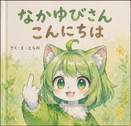 Watercolor Picture Book Cover