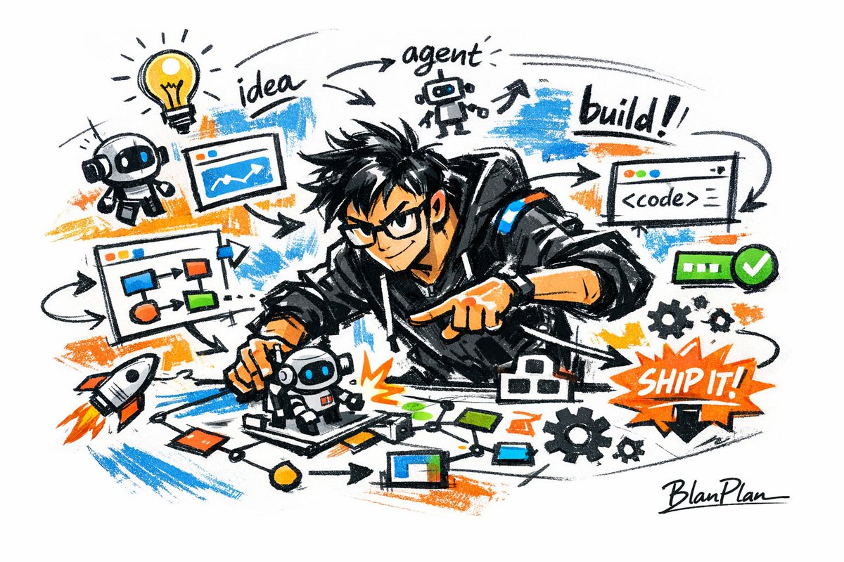 涂鸦草图风格 AI Builder