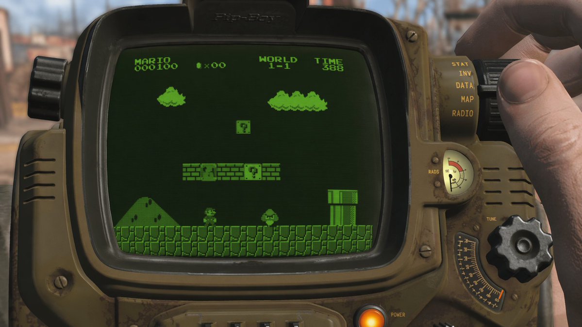 腕戴式计算机上的复古游戏