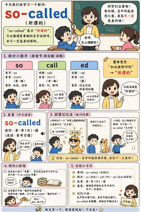 英语词汇教学信息图