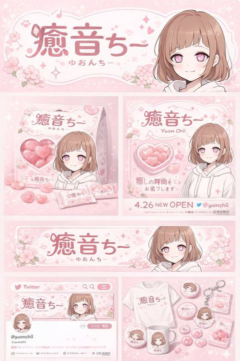 动漫角色品牌形象与周边项目