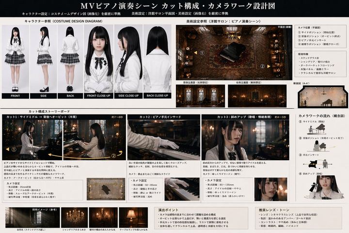 音乐视频制作分镜蓝图