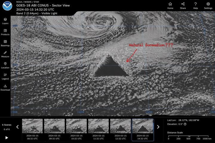 卫星异常界面模型