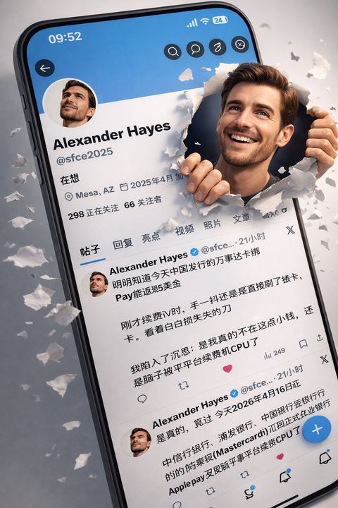 3D 写实风格 X 个人主页界面