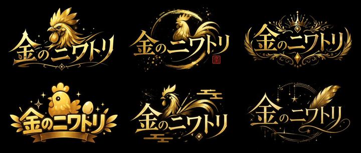 VTuber Logo 概念网格