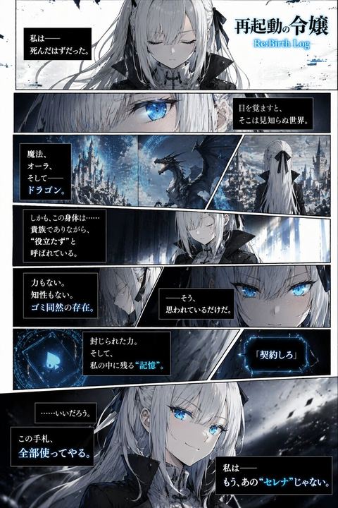 暗黑奇幻漫画页面生成器