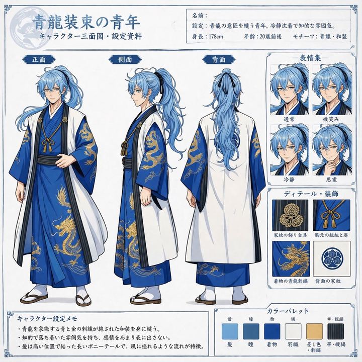 动漫角色设定集