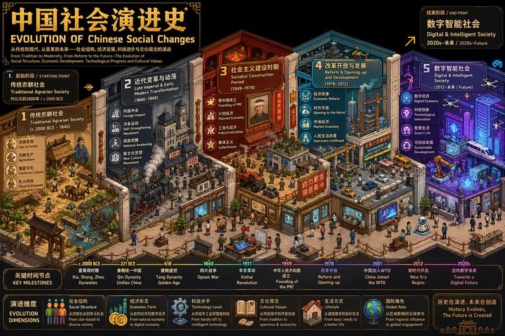 Isometric Pixel Art Evolution Museum