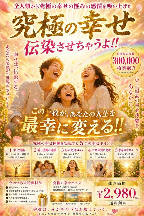 Japanese Happiness Seminar Promo Poster